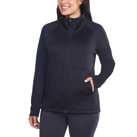 NEW Kirkland Signature Full Zip Jacket | Black - Picture 2 of 6